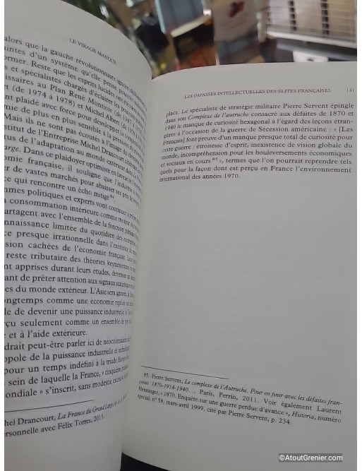 Le Virage manqué - 1974-1984 : ces dix années où la France a décroché - Michel Hau, Félix Torres