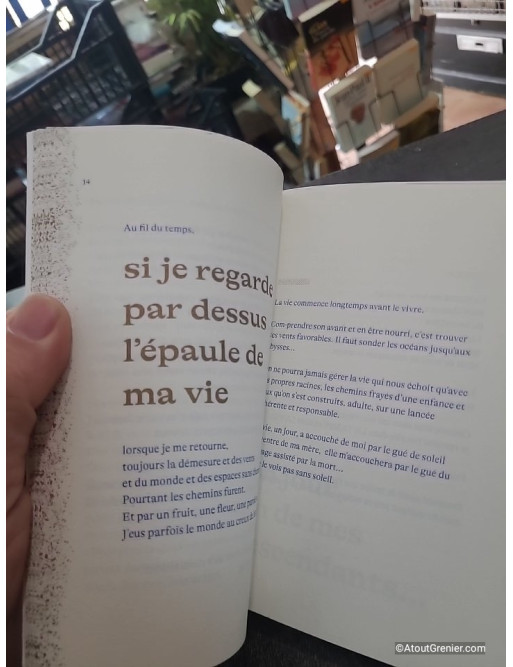 Si je regarde par-dessus l'épaule de ma vie - Anne Pierjean