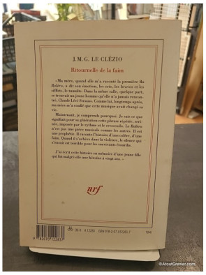 Ritournelle de la faim - J. M. G. Le Clézio