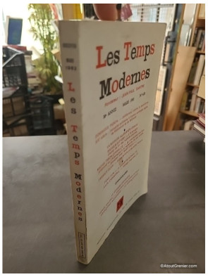 Les Temps modernes - Jean-Paul Sartre