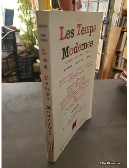 Les Temps modernes - Jean-Paul Sartre