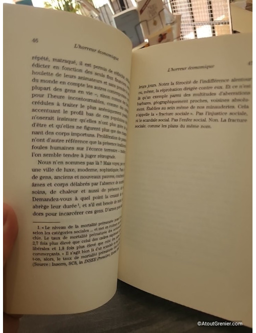 L'Horreur économique - Viviane Forrester