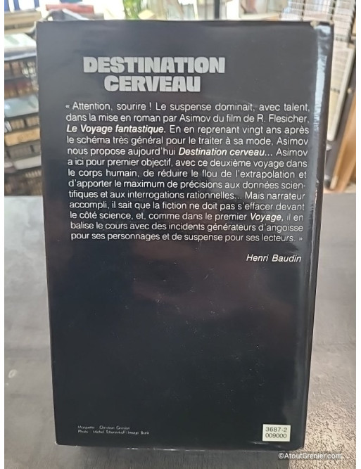 Destination cerveau - Isaac Asimov