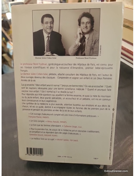 Ma grossesse, mon enfant - René Frydman et Julien Cohen-Solal