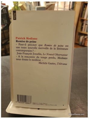 Remise de peine de Patrick Modiano