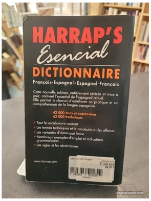 Harrap's Esencial Dictionnaire Français-Espagnol / Espagnol-Français de Jean-Paul Vidal
