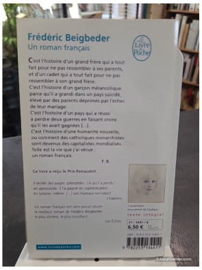 Un roman français - Prix Renaudot 2009 de Frédéric Beigbeder