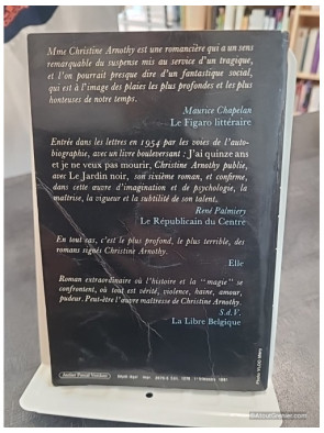 Le Jardin noir de Christine Arnothy