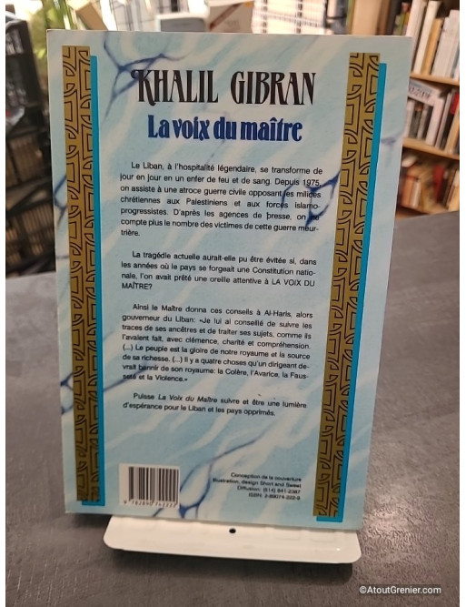 La voix du maître de Kahlil Gibran