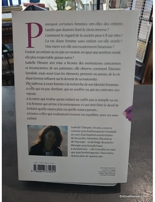 Epanouie Avec Ou Sans Enfant de Isabelle Tilmant