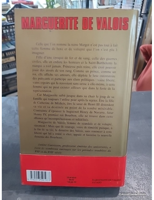 Marguerite de Valois de Janine Garrisson
