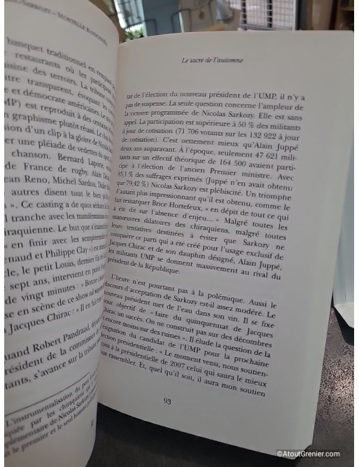 Chirac Sarkozy - Mortelle randonnée de Philippe Reinhard