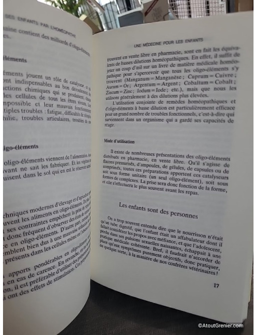 Soigner ses enfants par l'homéopathie et les oligo-elements de Gérard Pacaud
