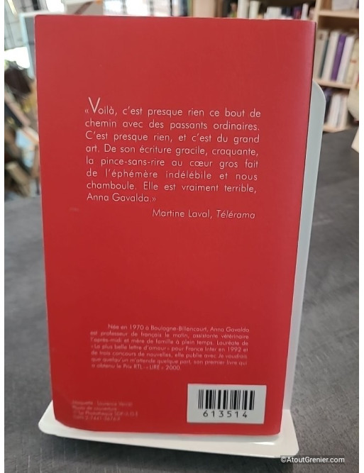 Je Voudrais Que Quelqu'Un M'Attende Quelque Part de Anna Gavalda