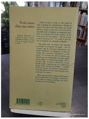 Trois jours chez ma mère - Prix Goncourt 2005 de François Weyergans