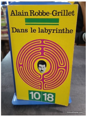 Dans le labyrinthe / Vertige fixé - Alain Robbe-Grillet, Gérard Genette