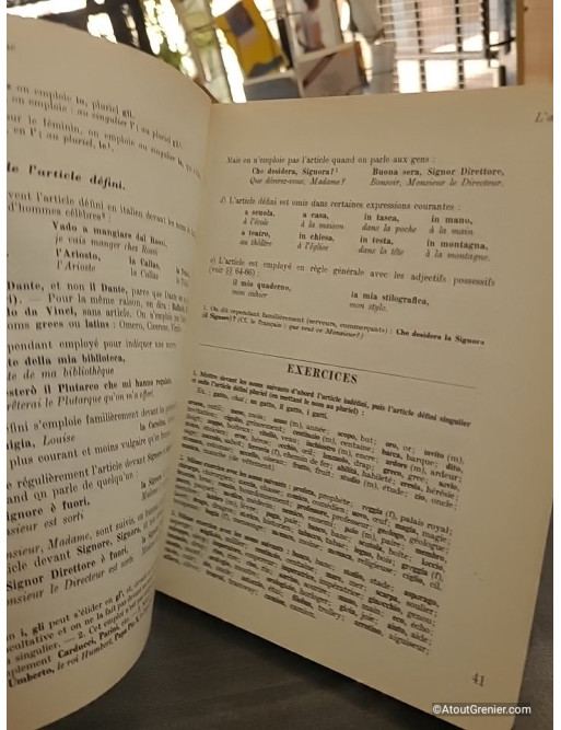 Precis De Grammaire Italienne - Sébastien Camugli, Georges Ulysse