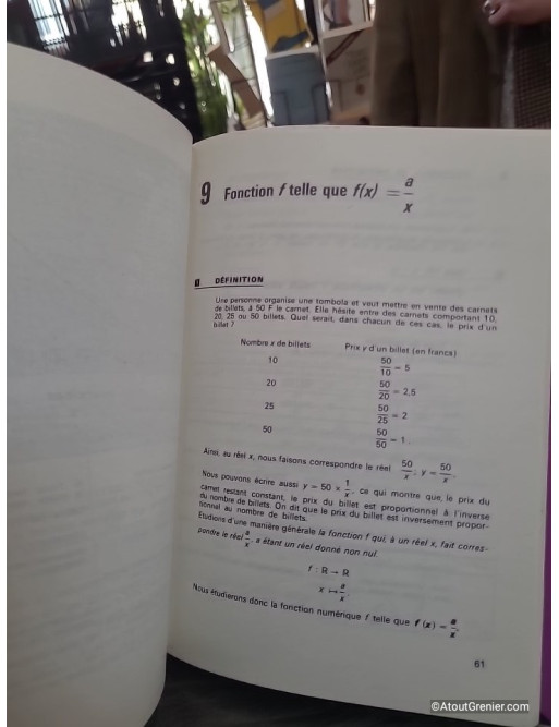 Mathématiques CAP commerciaux 3è année - Collectif