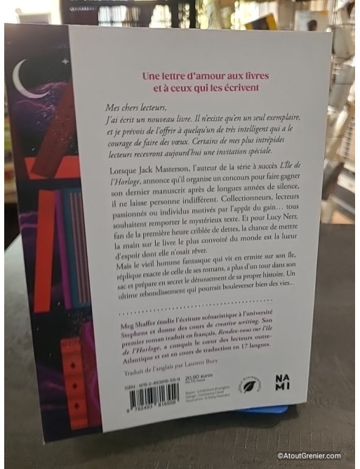 Rendez-vous sur l'île de l'horloge - Meg Shaffer