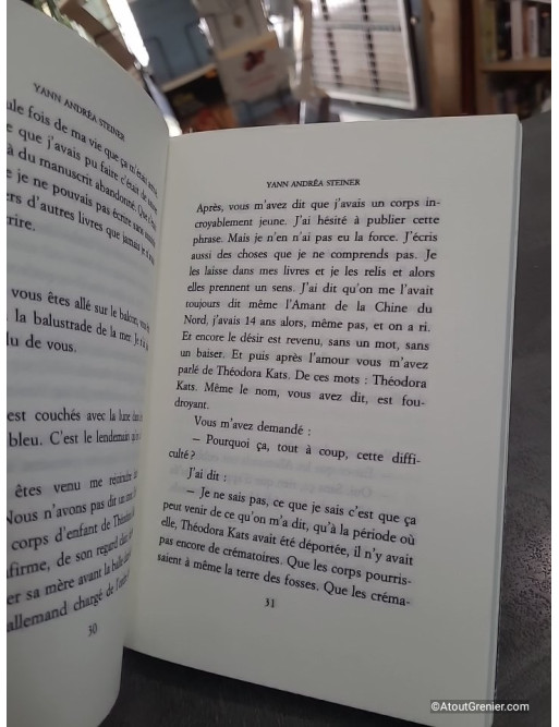 Yann Andréa Steiner - Marguerite Duras