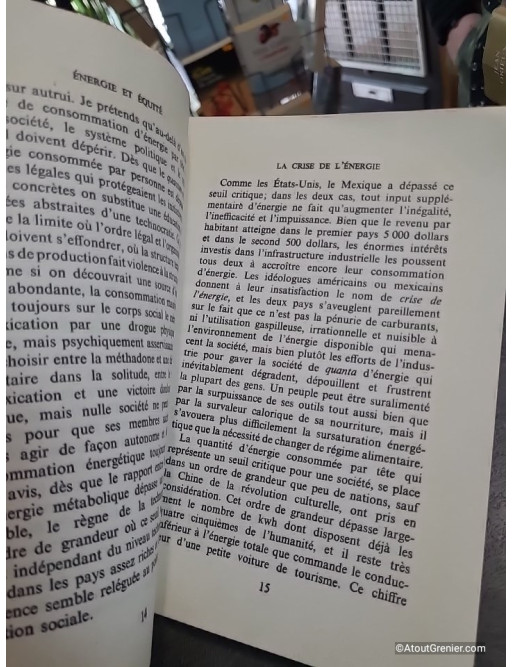 Énergie et équité (Techno-critique) - Ivan Illich