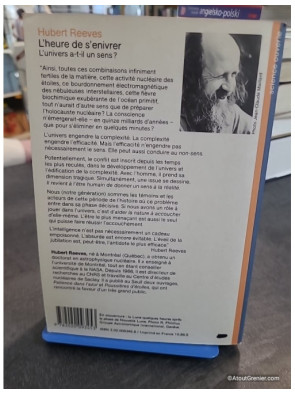L'Heure de s'enivrer. L'univers a-t-il un sens ? - Hubert Reeves