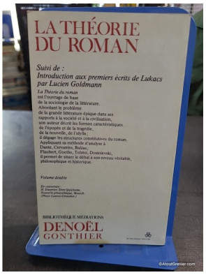 La Théorie du roman - György Lukács