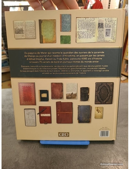 Carnets & journaux de Van Gogh, Mozart, Anne Frank, Marie Curie, Albert Camus...