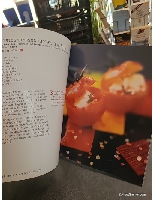 Tapas et bouchées - Elisa Vergne