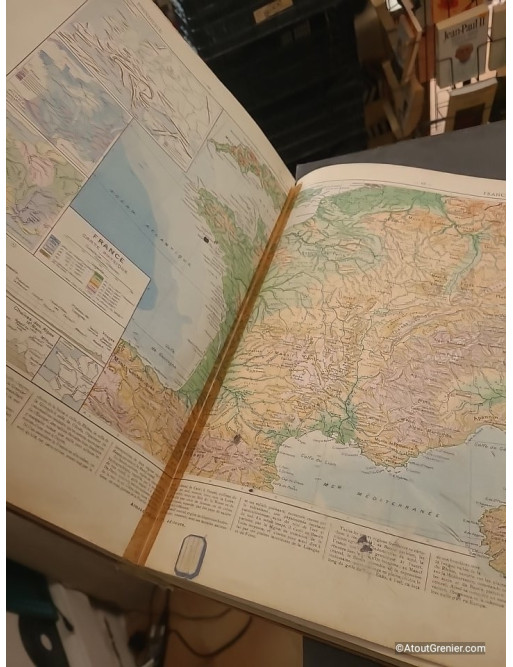Histoire et géographie - Atlas général Vidal-Lablache 1897