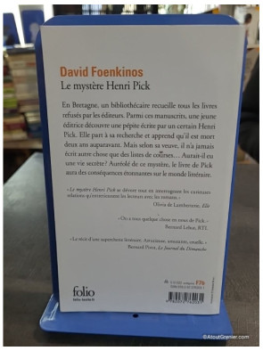 Le mystère Henri Pick - David Foenkinos