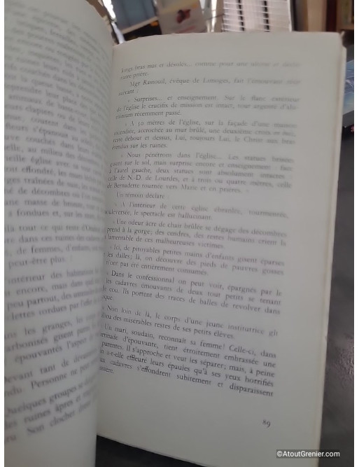 Oradour-sur-Glane vision d'épouvante - Guy Pauchou, Pierre Masfrand