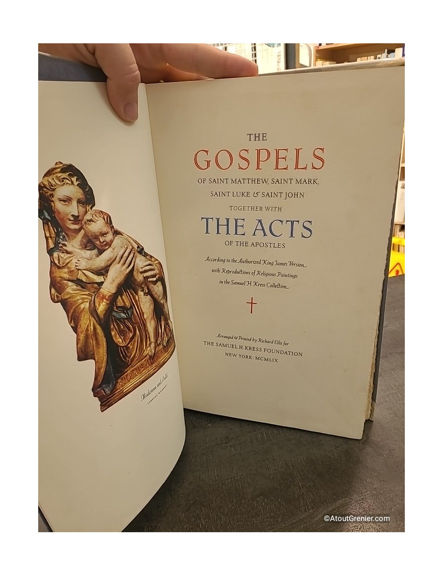 The Gospels of Saint Matthew, Saint Mark, Saint Luke & Saint John Together with The Acts of the Apostles