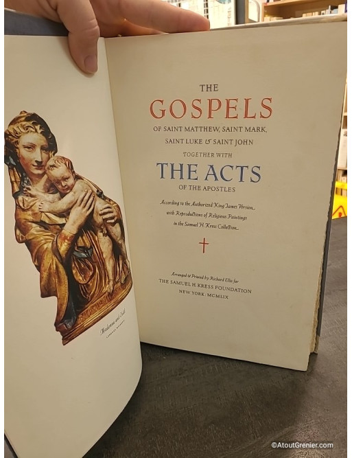 The Gospels of Saint Matthew, Saint Mark, Saint Luke & Saint John Together with The Acts of the Apostles