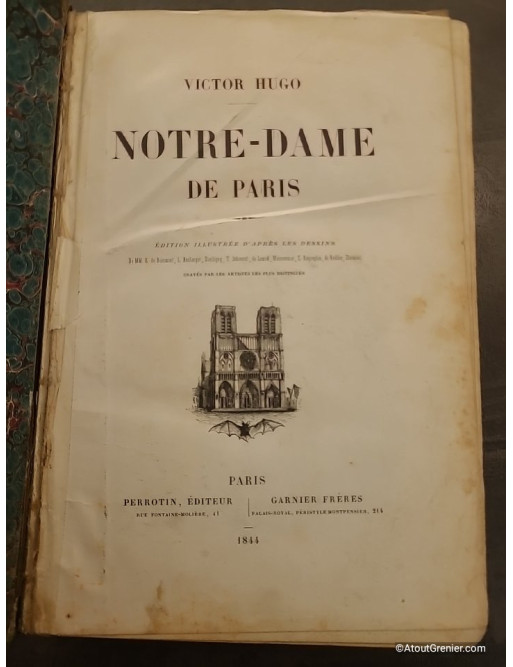 Notre-Dame de Paris de Victor Hugo -1844