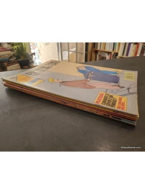 Lot de 7 magazines anciens Spirou années 80 et 90