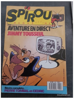 Lot de 7 magazines anciens Spirou années 80 et 90