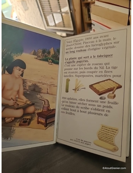 L'Histoire de la feuille de papier - Odile Limousin