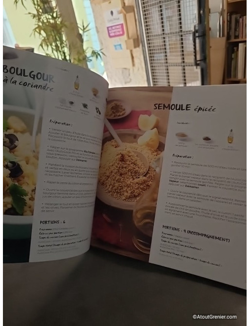 Mon livre de recettes Autocook