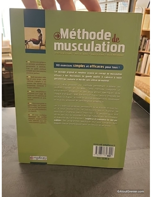 Méthode de musculation - 110 Exercices Sans Matériel - Olivier Lafay