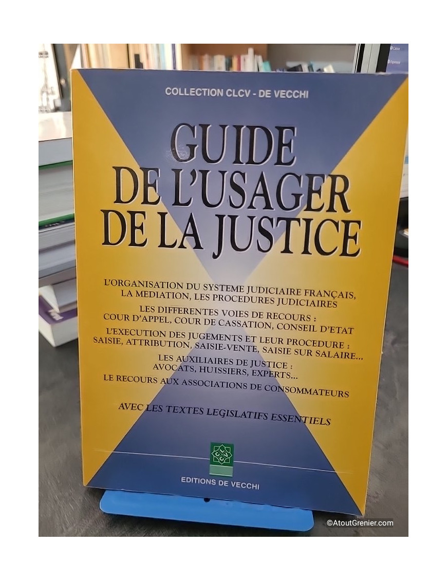 Guide de l'usager de la justice - Christian Jouin et Jacqueline Lucas