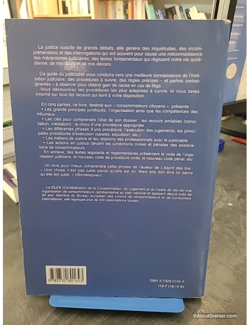Guide de l'usager de la justice - Christian Jouin et Jacqueline Lucas
