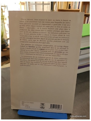 Institutions Judiciaires - Francis Kernaleguen