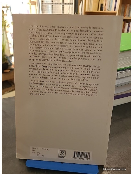 Institutions Judiciaires - Francis Kernaleguen
