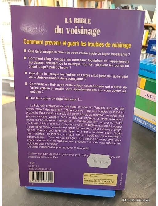 La bible du voisinage - Barbara Souverain-Dez