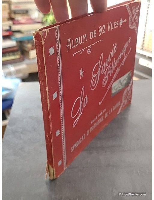 La Savoie pittoresque. Album de 92 vues. Avec une carte dépliante.