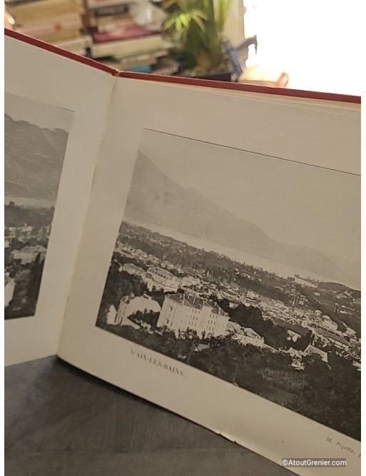 La Savoie pittoresque. Album de 92 vues. Avec une carte dépliante.