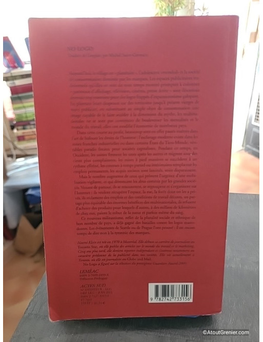 No Logo - La tyrannie des marques - Naomi Klein