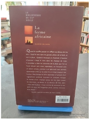 La ferme africaine - Karen Blixen