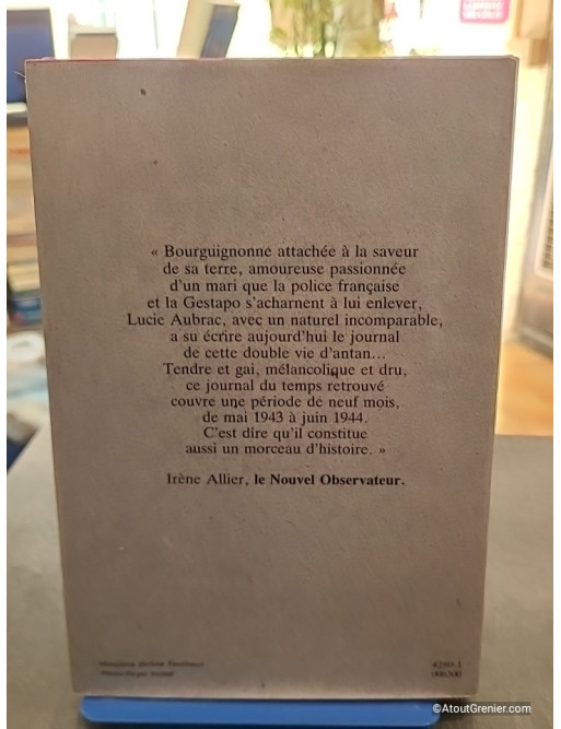Ils partiront dans l'ivresse - Lyon, mai 43 - Londres, février 44 - Lucie Aubrac